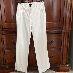Ann Taylor Cream Trousers